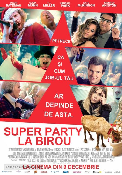 Office Christmas Party - Romanian Movie Poster