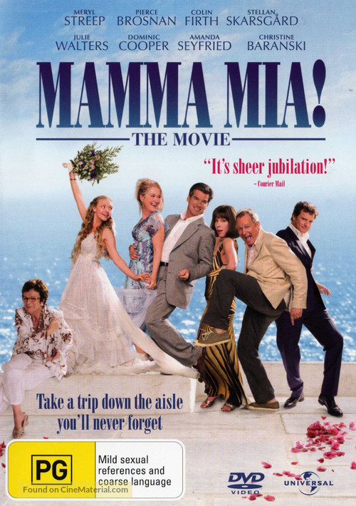 Mamma Mia! - Australian Movie Cover