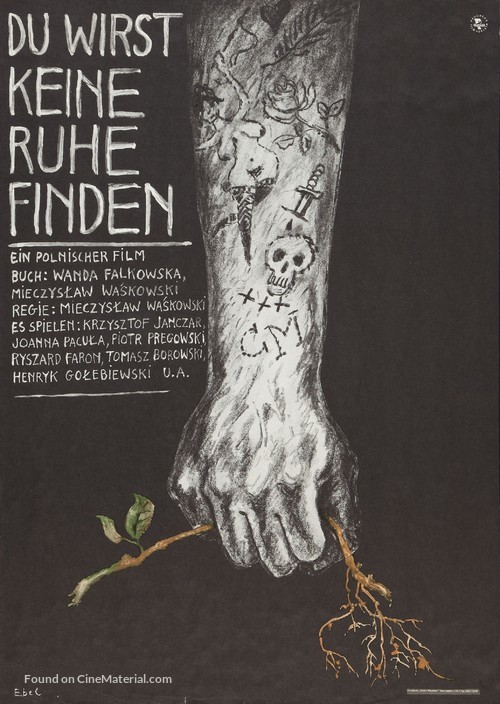 Nie zaznasz spokoju - German Movie Poster