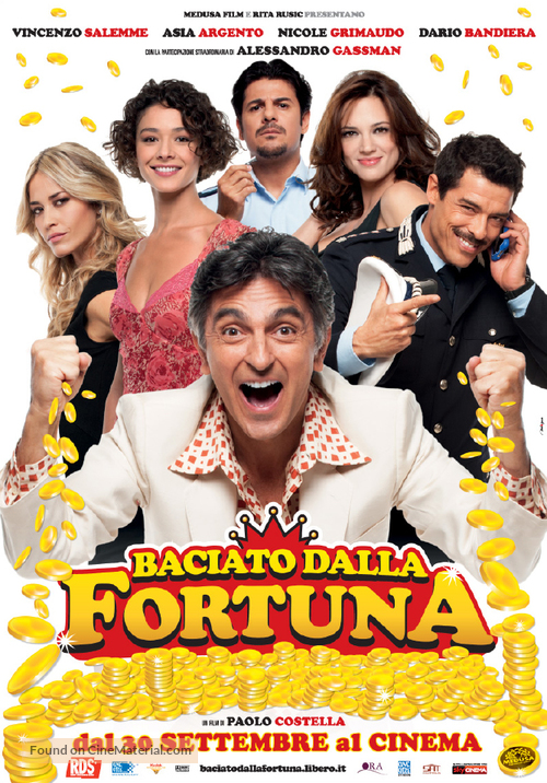 Baciato dalla fortuna - Italian Movie Poster