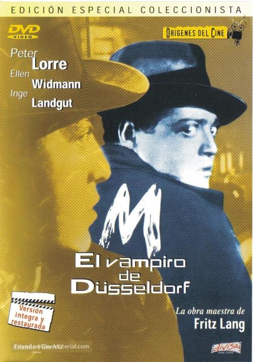 M - Spanish DVD movie cover