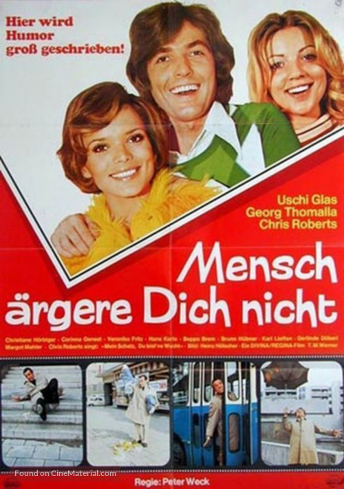 Mensch, &auml;rgere dich nicht - German Movie Poster