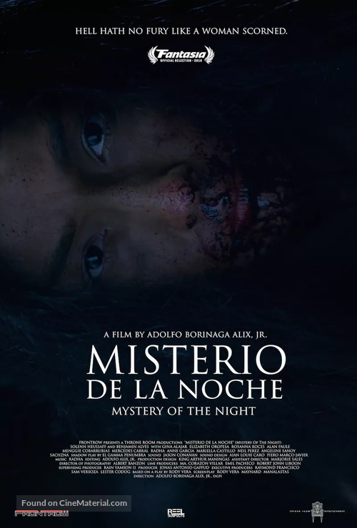 Misterio de la Noche - Philippine Movie Poster