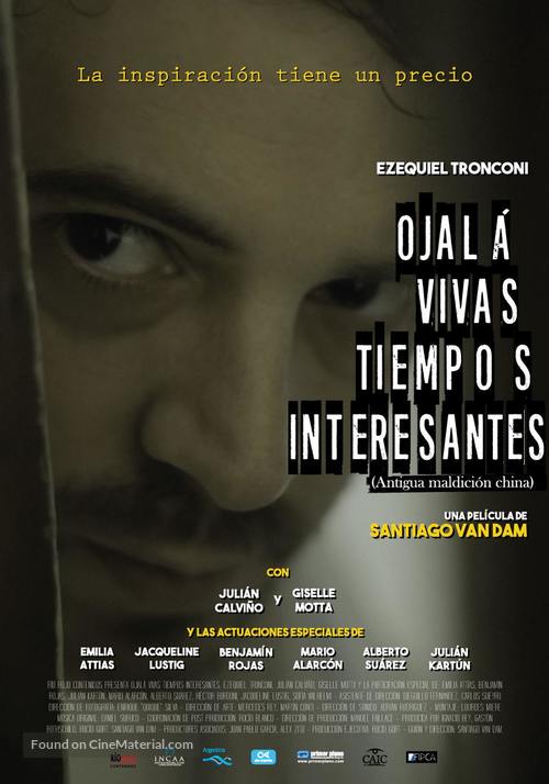 Ojal&aacute; vivas tiempos interesantes - Argentinian Movie Poster