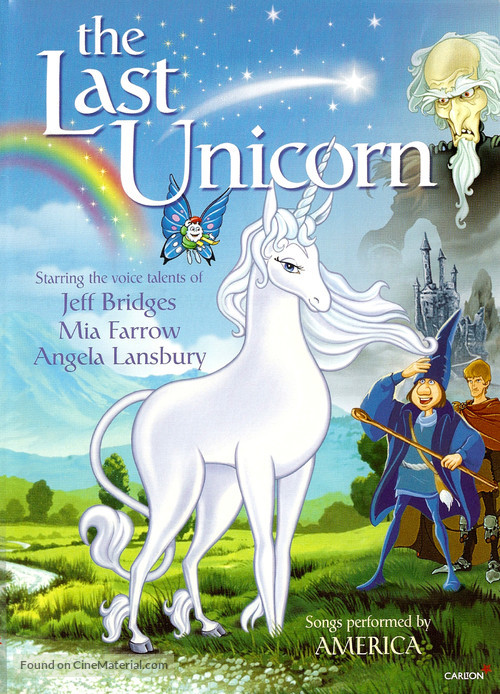 The Last Unicorn - DVD movie cover
