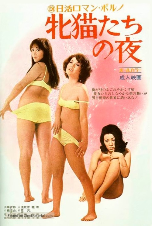 Mesunekotachi no yoru - Japanese Movie Cover