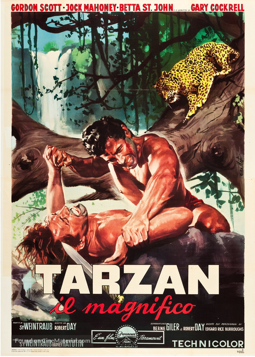 Tarzan the Magnificent - Italian Movie Poster