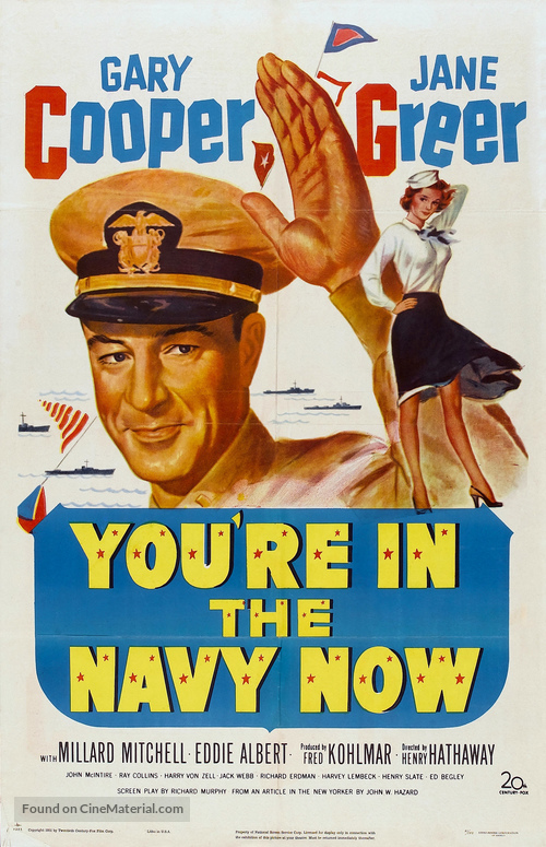 You&#039;re in the Navy Now - Movie Poster