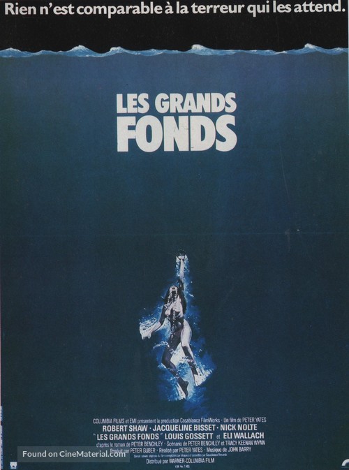 The Deep - French Movie Poster