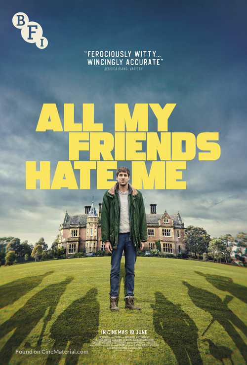 All My Friends Hate Me - British Movie Poster
