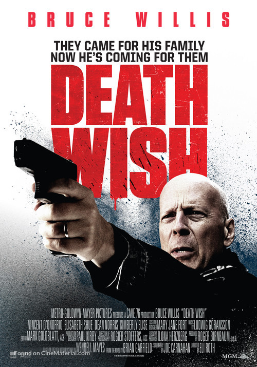 Death Wish - Belgian Movie Poster