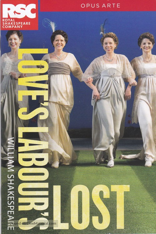 Royal Shakespeare Company: Love&#039;s Labour&#039;s Lost - British DVD movie cover