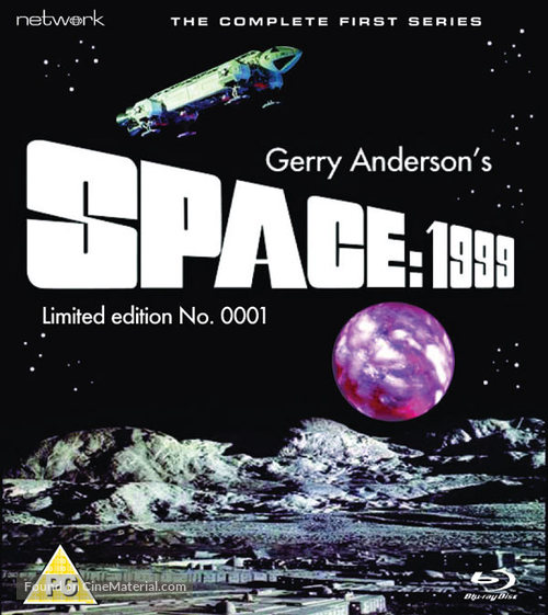 &quot;Space: 1999&quot; - British Blu-Ray movie cover