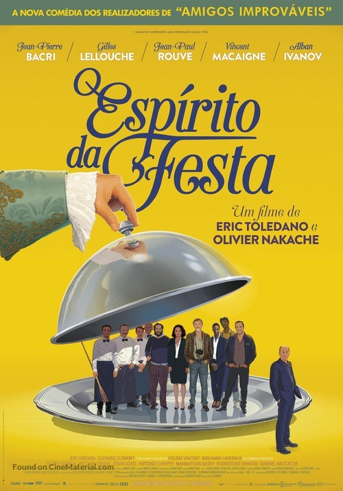 Le sens de la f&ecirc;te - Portuguese Movie Poster