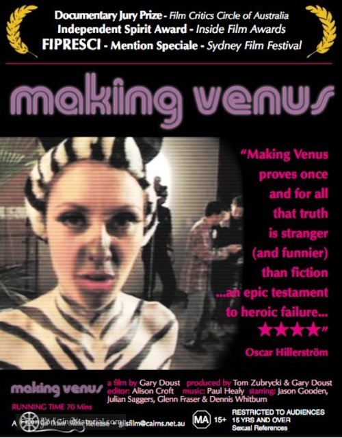 Making Venus - Australian Movie Cover