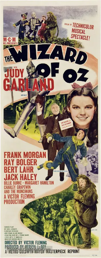 The Wizard of Oz (1939) movie poster The Wizard of Oz (1939) movie poster