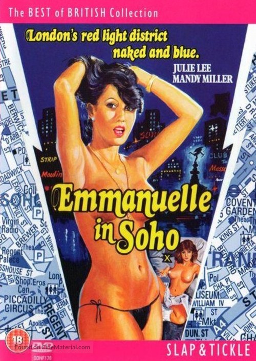 Emmanuelle in Soho - British DVD movie cover