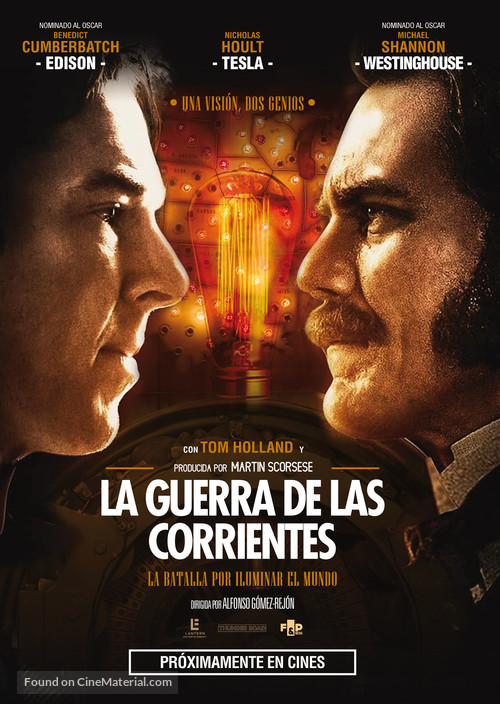 The Current War - Spanish Movie Poster