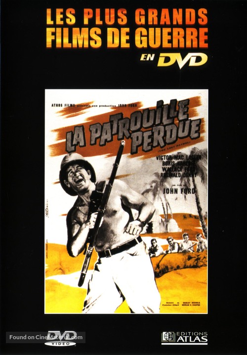 The Lost Patrol - French Movie Cover