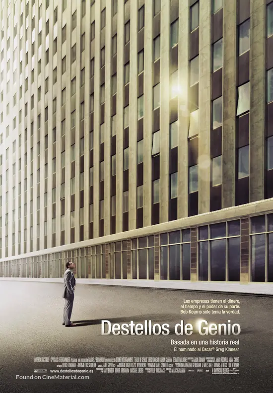 Flash of Genius - Spanish Movie Poster