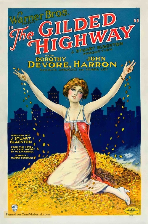 The Gilded Highway - Movie Poster