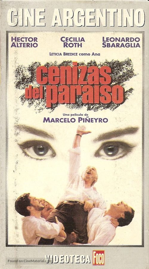 Cenizas del para&iacute;so - Argentinian Movie Cover