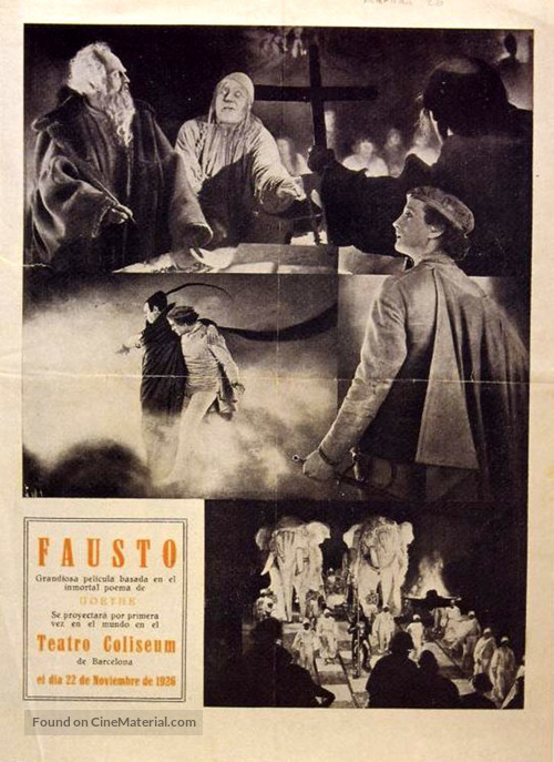 Faust - Spanish Movie Poster