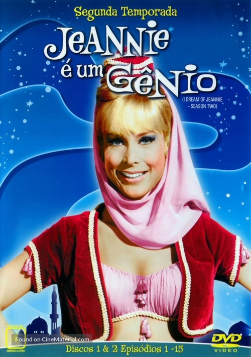 &quot;I Dream of Jeannie&quot; - Brazilian DVD movie cover