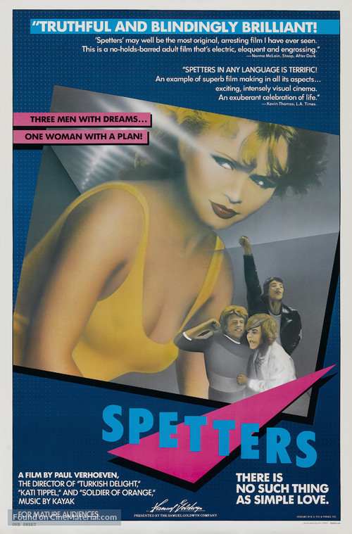 Spetters - Movie Poster