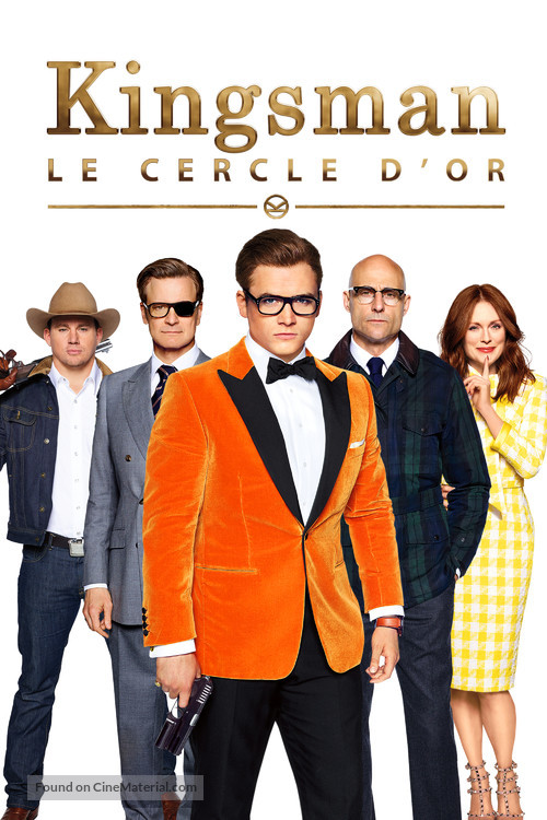 Kingsman: The Golden Circle - French Movie Cover