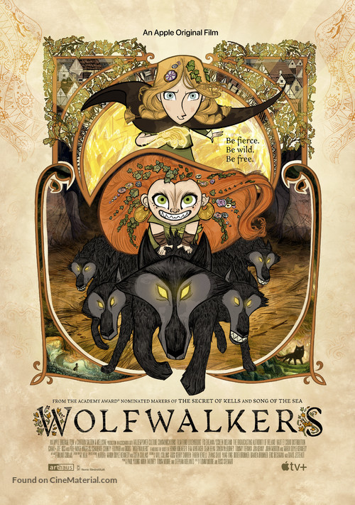 Wolfwalkers - Danish Movie Poster