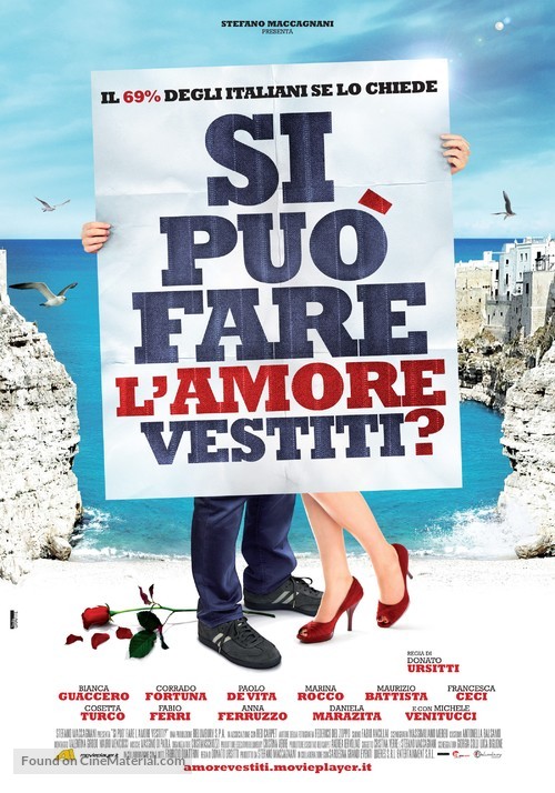 Si puo fare l&#039;amore vestiti? - Italian Movie Poster
