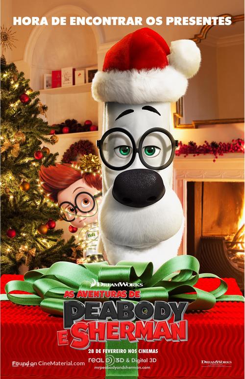 Mr. Peabody &amp; Sherman - Brazilian Movie Poster