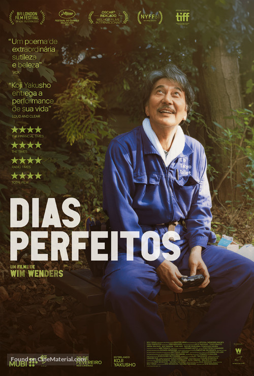 Perfect Days - Brazilian Movie Poster