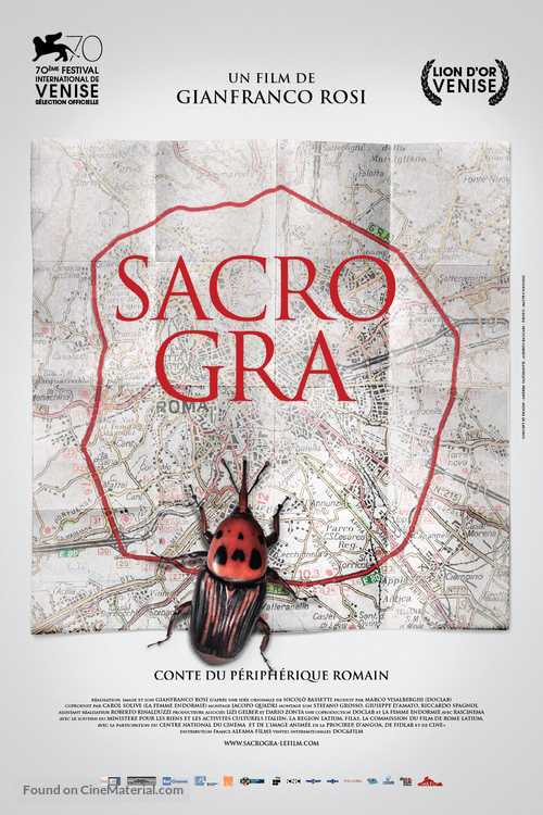 Sacro GRA - French Movie Poster