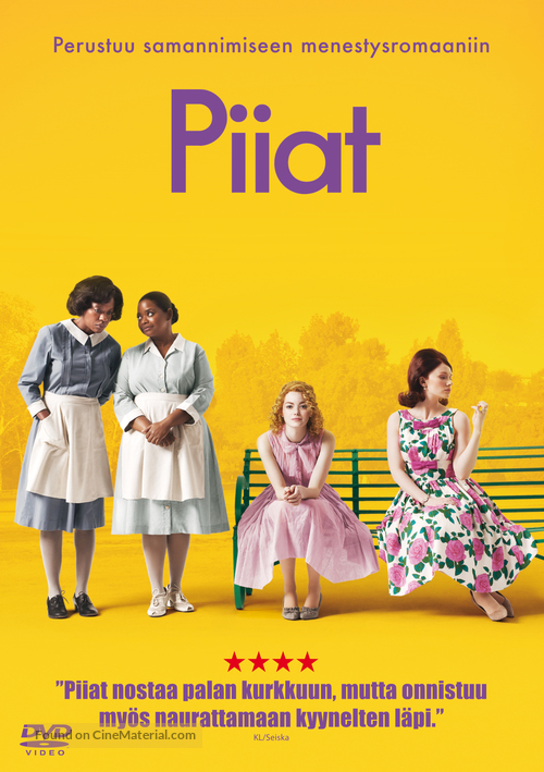 The Help - Finnish DVD movie cover