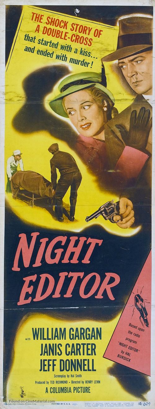 Night Editor - Movie Poster