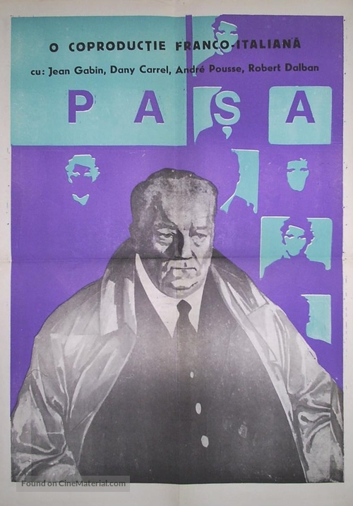 Le pacha - Romanian Movie Poster