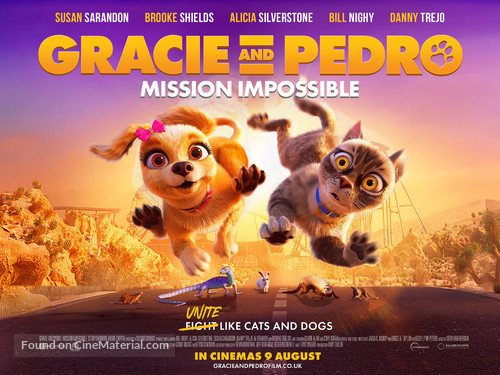 Gracie and Pedro: Pets to the Rescue - British Movie Poster