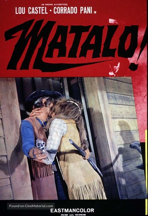 &iexcl;M&aacute;talo! - Italian Movie Poster