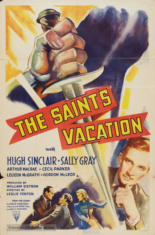 The Saint&#039;s Vacation - Movie Poster