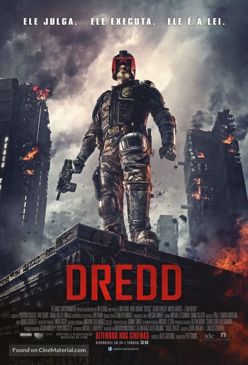 Dredd - Brazilian Movie Poster