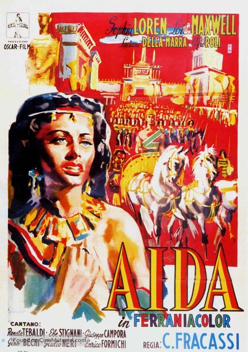 Aida - Italian Movie Poster