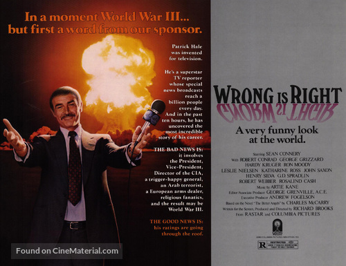 Wrong Is Right - Movie Poster