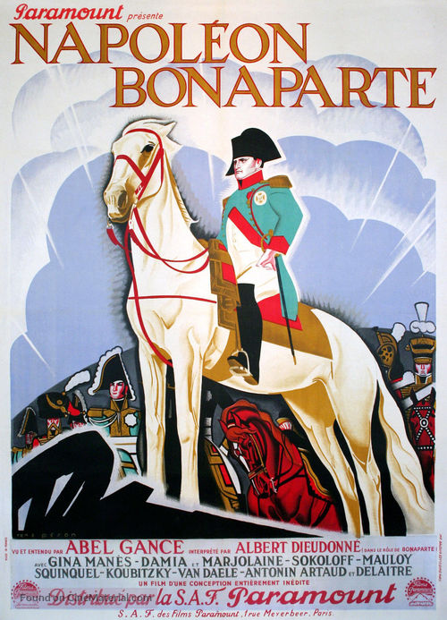 Napol&eacute;on Bonaparte - French Movie Poster
