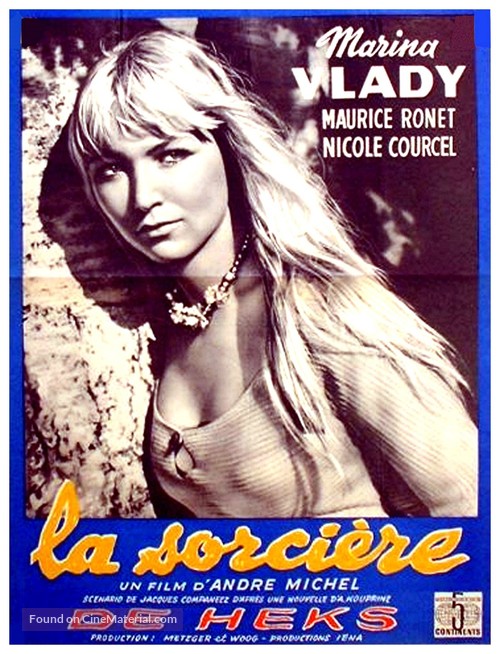 La sorci&egrave;re - Belgian Movie Poster