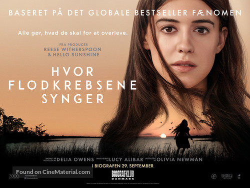 Where the Crawdads Sing - Danish Movie Poster