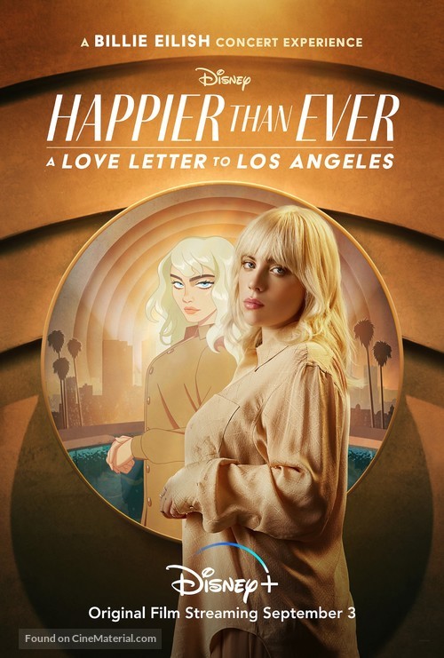 Happier than Ever: A Love Letter to Los Angeles - Movie Poster