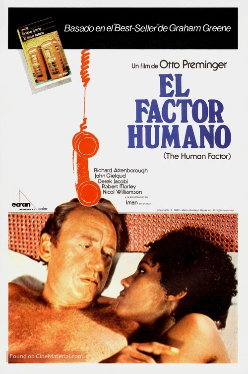 The Human Factor - Spanish Movie Poster