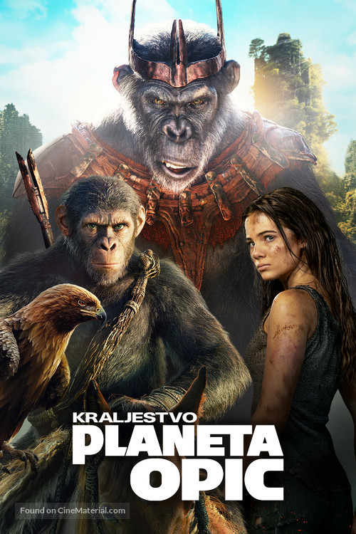 Kingdom of the Planet of the Apes - Slovenian Video on demand movie cover